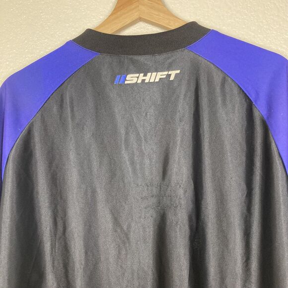 Shift Racing Motocross Jersey Mens Large Black Blue Recon Vented Long Sleeve - Picture 14 of 16